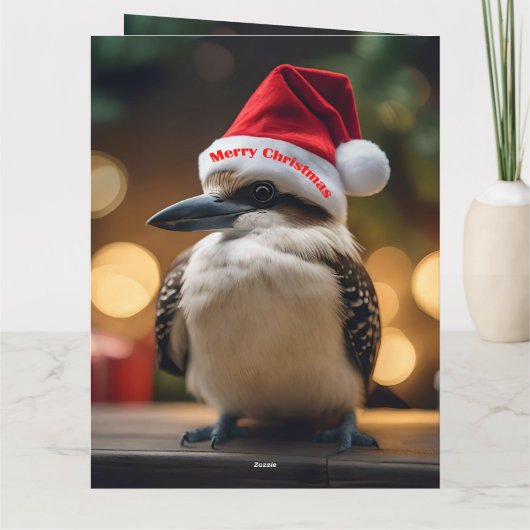 "Kookaburras' kerstlied" Kaart (Achterkant)