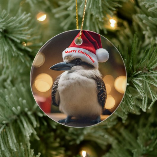 "Kookaburras' kerstlied" Keramisch Ornament (Boom)