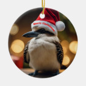 "Kookaburras' kerstlied" Keramisch Ornament (Voorkant)