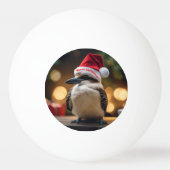 "Kookaburras' kerstlied" Pingpongbal (Achterkant)