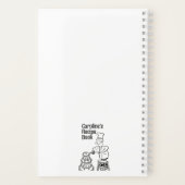 Kookboek met Cook Decorating Cake. Recept Notitieboek (Achterkant)