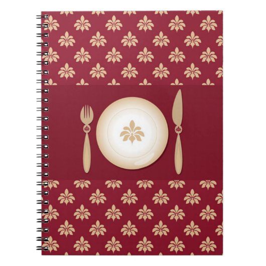 kookboek notitieboek (Voorkant)