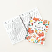 Kookboek voor zeevruchten notitieboek (Binnen)