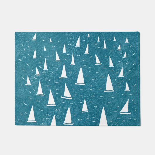 Kookboot Nautical Deurmat (Voorkant)