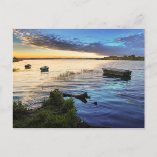 Kookboten reflectie van de zon briefkaart