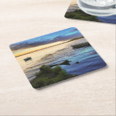 Kookboten reflectie van de zon kartonnen onderzetters (Schuin)