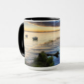 Kookboten reflectie van de zon mok (Voorkant links)