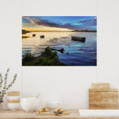 Kookboten reflectie van de zon poster (Keuken)