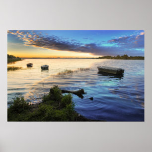Kookboten reflectie van de zon poster