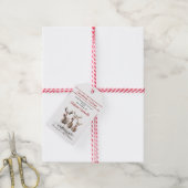 Kookcadeaus voor een Deery Kerst Cadeaulabel (Met Touw)