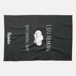 Kookcadeaus voor haar chefs koks grappige vrouwen theedoek