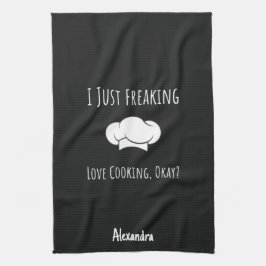 Kookcadeaus voor haar chefs koks grappige vrouwen theedoek