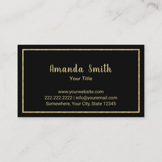 Kookcake bakkerij Kaas Matig Glitter Visitekaartje (Achterkant)