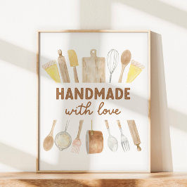 Kookcitaat Scandinavische Keuken Bakbenodigdheden Poster