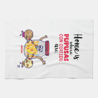 Kookdeken El Salvador en Pupusas Theedoek