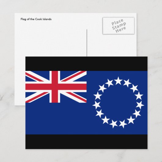 kookeilanden briefkaart (Voorkant / Achterkant)