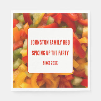 Kookfeest Familie BBQ Maak het Feest Sfeervol Zome Servet
