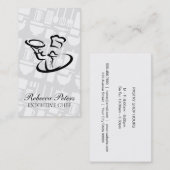 kookgereedschap | culinair | server | catering visitekaartje (Voorkant / Achterkant)