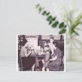  kookgerei demonstratie 1941 briefkaart (Staand voorkant)