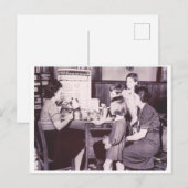  kookgerei demonstratie 1941 briefkaart (Voorkant / Achterkant)