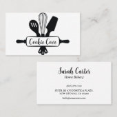 Kookgerei Home Bakkerij visitekaartjes (Voorkant / Achterkant)