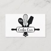 Kookgerei Home Bakkerij visitekaartjes (Voorkant)