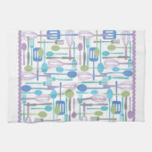 Kookgerei Keukenhanddoek in Koele Kleuren (Horizontaal)