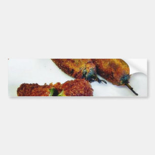 Kookgerei met gefluisterde Jalapenos Peppers Bumpersticker