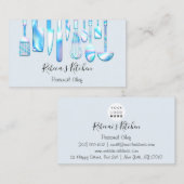 Kookgerei voor persoonlijk gebruik visitekaartje (Voorkant / Achterkant)