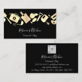 Kookgerei voor persoonlijk gebruik visitekaartje (Voorkant / Achterkant)