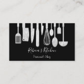 Kookgerei voor persoonlijk gebruik visitekaartje (Voorkant)