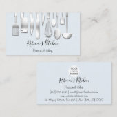 Kookgerei voor persoonlijke maaltijden Moderne cat Visitekaartje (Voorkant / Achterkant)