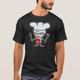Kookgeschenken met een grappige cartoon - Humoureu T-shirt