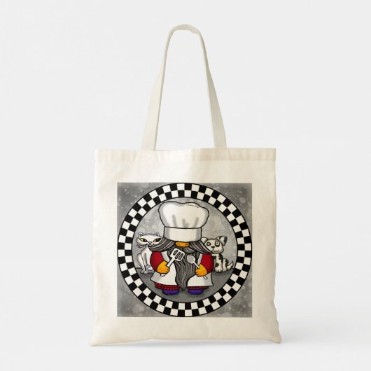 Kookgnoom tote bag (Achterkant)