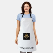 Kookhandschoenen-set 'It's My Journey' Schort (Gedragen)