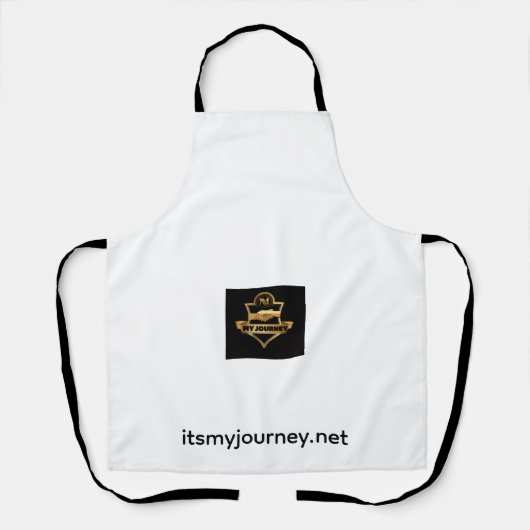 Kookhandschoenen-set 'It's My Journey' Schort (Voorkant)