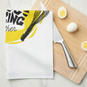 Kookharmonie: Liefde in de Keuken Theedoek (Quarter Fold)