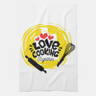 Kookharmonie: Liefde in de Keuken Theedoek