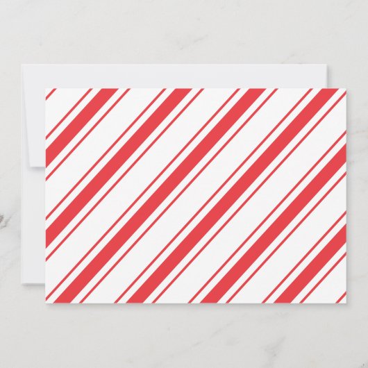 Kookie-kerstuitnodiging Kaart (Achterkant)