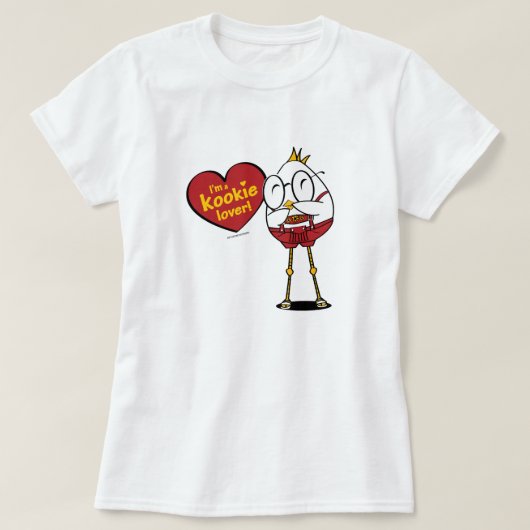 Kookie Lover T-shirt (Design voorkant)
