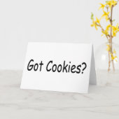 Kookies Kaart (Gele Bloem)