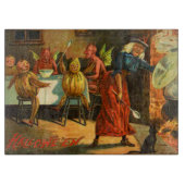 Kooking Halloween Witch Snijplank (Voorkant)