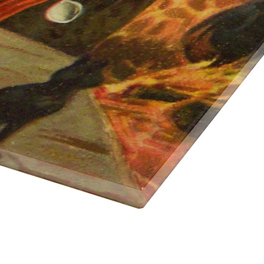 Kooking Halloween Witch Snijplank (Hoek)