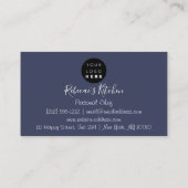 Kooking Personal Chef Restaurant Catering Blue Visitekaartje (Achterkant)