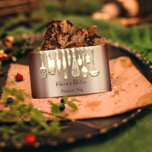 Kooking Personal Chef Restaurant Culinair Gold Visitekaartje