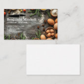 Kookingrediënten | Eieren | mes Visitekaartje (Voorkant / Achterkant)