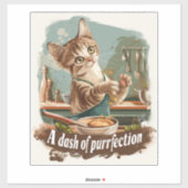 Kookkat Chef Sticker (Vel)