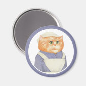 KOOKKAT Ronde magneet (Voorkant / Achterkant)