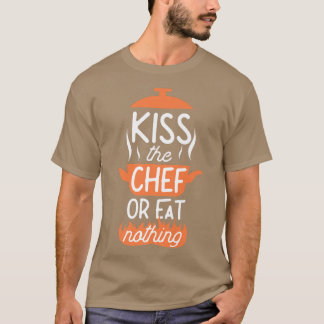 Kookkeuken kookkeuken kussen de kaak of eet niet t-shirt