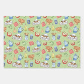 Kookkeukenpapier voor afkoeling met lade inpakpapier vel (Voorkant 2)